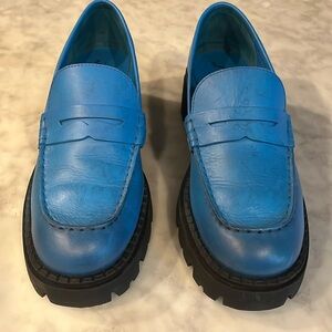 Super cute free people platform loafers